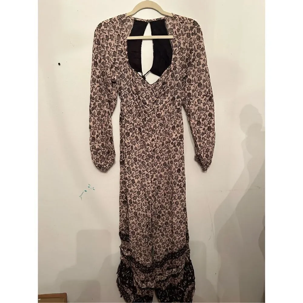 Free People Forever Timeless Soulmate Jumpsuit size M